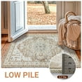 thumbnail image 5 of Sonoro Kate 2x3 Area Rugs for Living Room Bedroom, Non Slip Boho Machine Washable Indoor Floor Carpet, Cream, 5 of 7