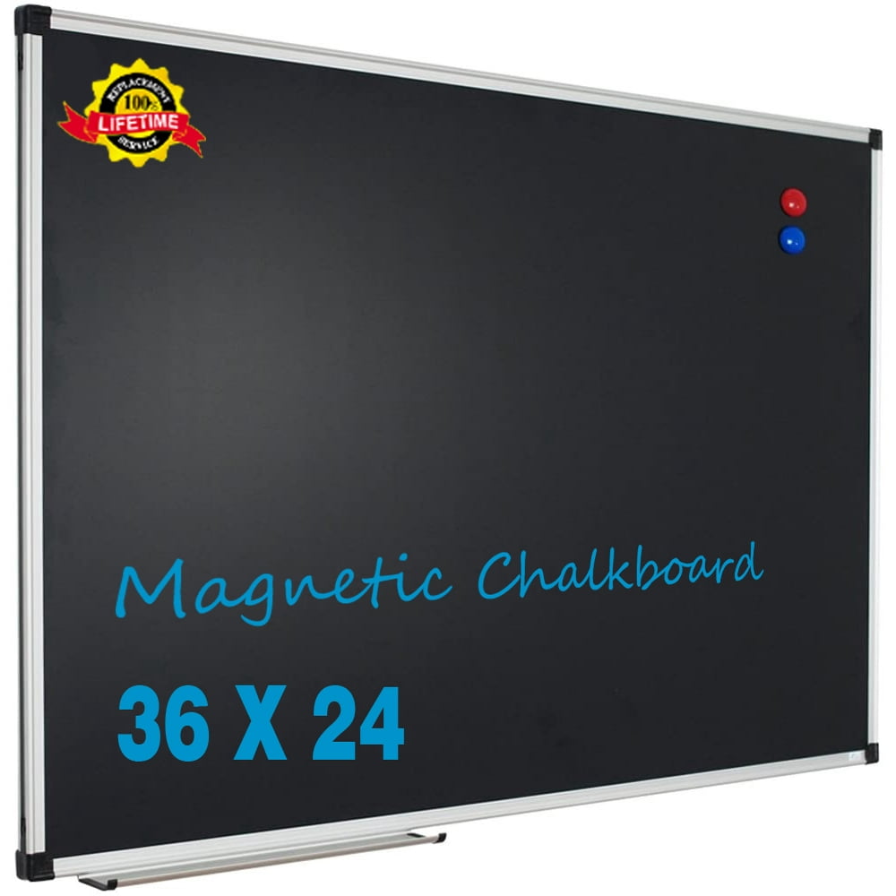 X Board Chalkboard /Blackboard for Wall, 36x24 inch Chalk