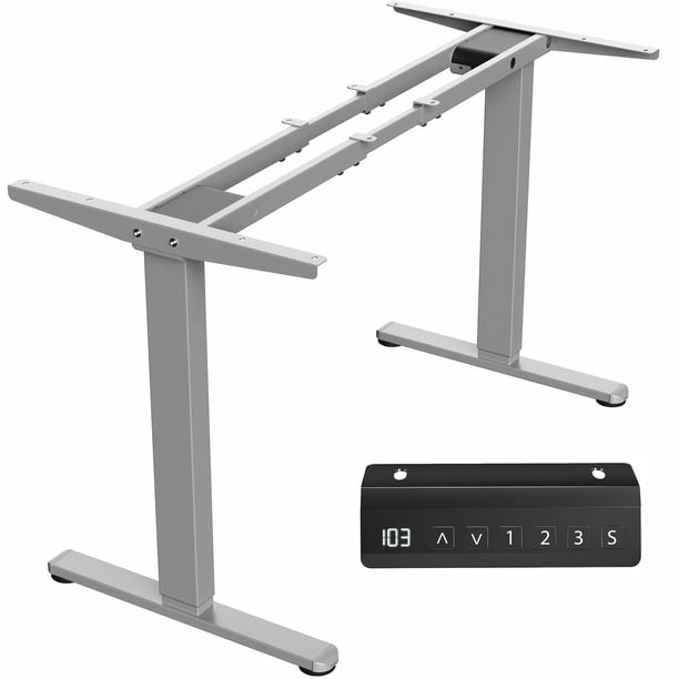 Marco eléctrico para sentarse y estar sentado y escritorio VIVO DESK-E-200G, 100 kg