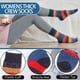 thumbnail image 4 of EBMORE Calcetines de invierno de lana navideña súper gruesos para mujer, paquete de 5 colores mezclados 24 cm-28 cm (CN); 38-46 (UE); 6,5-10,5 (EE. UU.); 5,5-9,5 (Reino Unido), 4 of 6