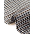 thumbnail image 5 of DARING DIVA Women's Houndstooth Lapel Collar One Button Jacket XL Navy Blue, 5 of 5