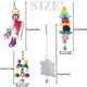 thumbnail image 4 of Juguetes para periquitos de pájaros, columpio colgante de pie, juguete para masticar, hamaca, escalera para escalar, jaula para pájaros, juguetes coloridos adecuados para periquitos, periquitos,, 4 of 6