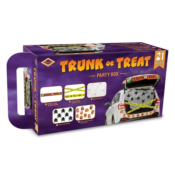 Trunk Or Treat Party Box, (28/Pkg)