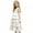 E197-White, variant on Girls Spring Summer Sleeveless Tiered Dress Spaghetti Strap Ruffled Casual Lightweight Cake Sundress for 5-13 Years