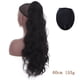 thumbnail image 2 of Extensión de cola de caballo con cordón Extensión de cola de caballo Cabello sintético ondulado Extensión de cola de caballo marrón medio para mujeres 60 cm, 2 of 5