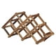 thumbnail image 3 of Soporte para vino, gabinete para vino plegable, estante para vino de pino, gabinete para vino, estética elegante, 3 of 8