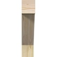 thumbnail image 2 of Ekena Millwork 4"W x 18"D x 18"H Traditional Block Rough Sawn Bracket, Douglas Fir, 2 of 25
