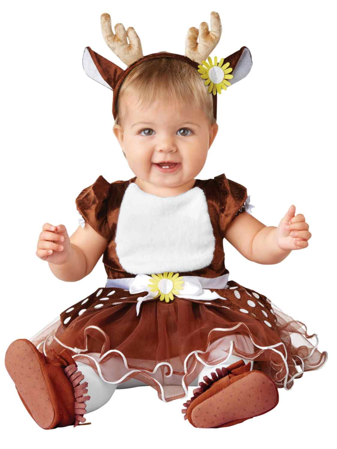newborn girl deer outfit