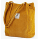 thumbnail image 1 of Bolso  Xtellar De Moda Cercanías Para Mujer Bolso De Pana 4 Colores Color Naranja, 1 of 4