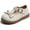 White, variant on DADAWEN Girl's White Dress Shoe School Uniform Shoes Mary Jane T-Strap Princess Flat for 8 Toddler