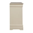 thumbnail image 3 of Glory Furniture Louis Phillipe 6 Drawer Dresser in Beige, 3 of 8