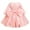 Pink, variant on OBEEII Formal Satin Dress for Toddler Girl Birthday Party Wedding Floral Lace Dresses Knee Length Princess Dress with Bow-Knot First Communion for Age 6M-6T