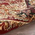 thumbnail image 5 of Contemporary Home Living 5' x 7' Red and Black Oriental Rectangular Area Throw Rug, 5 of 8