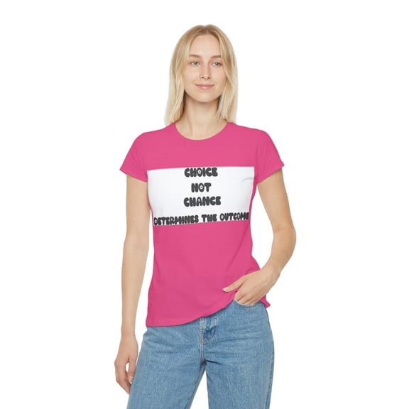 CHOICE  NOT CHANCE  - Iconic T-Shirt