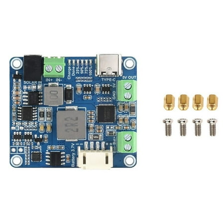 

Waveshare Solar Power Manager Module (D) Supports 6V~24V Solar Panel