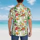 thumbnail image 4 of Fotbe Mushrooms Gnomes Camisa Hawaiana para Hombre Unisex – Camisa Casual de Verano con Botones de Manga Corta de Algodón y Lino,Large, 4 of 7