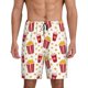 thumbnail image 1 of Fotbe Popcorn Pantalones Cortos de Pijama para Hombre, Ropa de Dormir, Pantalones de Pijama Cortos para Hombre-XX-Large, 1 of 6