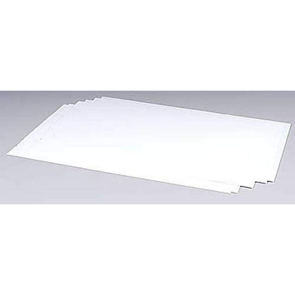 Plastruct SSS-101 White Styrene.010 8 PLS91101 Plastic Building Supplies