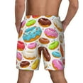 thumbnail image 4 of Fotbe Color Donut Men’s Swim Trunks Quick Dry Swim Shorts Board Shorts with Mesh Lining-Small, 4 of 9