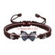thumbnail image 2 of Pulseras para mujer, regalos para mujer, pulsera para enamorados, pulsera tejida a mano para San Valentín, joyería para novias, pulsera con dije de mariposa., 2 of 2