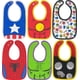 thumbnail image 1 of Pack de 6 baberos Marvel Avengers para bebés y niños, Spiderman, Hulk Thor, 1 of 7