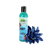 Taliah Waajid Kinky Wavy Natural Berry Clean Three-In-One 8oz, All Hair Type, Clarifying