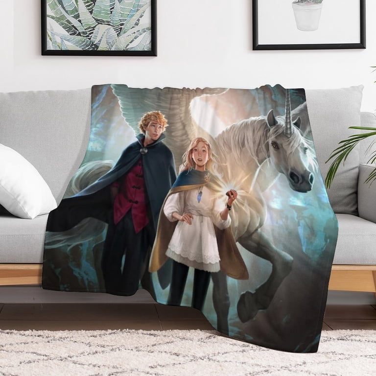 Keeper of The Lost Cities Exile Art Poster Luxury Flannel Blanket