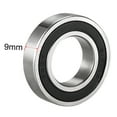 thumbnail image 3 of Deep Groove Ball Bearing 6904RS Double Sealed, 20 x 37 x 9mm Carbon Steel, 2Pcs, 3 of 4