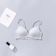 thumbnail image 5 of Sujetador de mujer Hollow Sexy Bralette Ropa interior inalámbrica transpirable, Gris, 34 / 75AB Noticed AP001128-10, 5 of 7