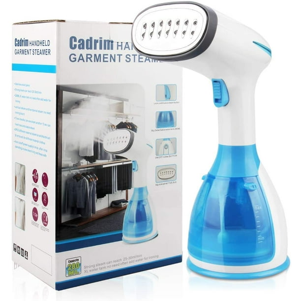 【Upgraded】 Clothes Steamer - Portable Handheld Garment Clothing Steamer 1100W 280ml Travel Steamer Fabric Steam Iron 20s Fast Heat-up Auto-Off Ideal for Home Office