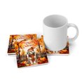thumbnail image 3 of Happy Thanksgiving Havanese Give Thanks Fall Beanie Scarf Welcome Set of 4 Stone Coasters Havanese Dog Lover Gifts Idea 4x4in Absorbent Soapstone Coaster - 00020, 3 of 5