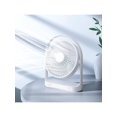 thumbnail image 2 of JISULIFE Desk Fan, Small Portable Battery Operated Desktop Fan with 4 Speeds, Max 15 Hrs, Strong Airflow, Ultra Quiet, 4000mAh USB Rechargeable Electr, 2 of 2