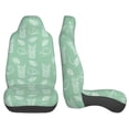 thumbnail image 5 of Haiem Tropical Pineapple Printed Car Seat Covers Set of 2, Universal Fit Car Seat Covers,Protective Seat Covers,Comfortable Car Seat Covers, Easy Installation Seat Covers, 5 of 9
