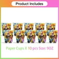 thumbnail image 2 of Digimon Monster Birthday Party Supplies Cups Tableware Disposable Paper Mouthwash Drinking Cups, 2 of 4