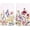Spring-3, variant on Spring Kitchen Towels, Colorful Wild Flowers Floral Butterfly Spring Dish Towels 18x26 Inch Sweet Home Watercolor Seasonal Summer Home Party Decor Drying Dishcloth Kitchen Hand Towels Set of 2