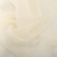 thumbnail image 3 of Legacy Decor Sheer Curtains, 2 Panels, Grommet Top, 54" X 96", Ivory Color, 3 of 3