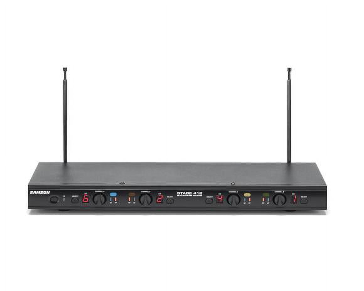 Samson Stage 412 Quad Channel Handheld VHF Wireless System