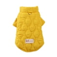 thumbnail image 3 of Dog Coat Cold Weather Coat Windproof Jacket Solid Color Warm Dog Clothes Winter Dog Coat for Small Dog Medium Dog Cat, 3 of 4