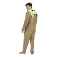 thumbnail image 5 of Star Wars Mandalorian Baby Yoda Mens Onesie Pajama Costume, Grogu, Size: XL, 5 of 6