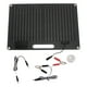 thumbnail image 2 of Panel Solar De 100W, Cargador De Panel Solar Portátil Negro Carga Rápida Para Un Viaje En Bote De Vehículos Recreativos, 2 of 7
