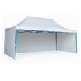 thumbnail image 1 of Ilios Innova | Toldo Plegable Blanco 3x4.5 con Paredes Laterales, Impermeable y Resistente al Calor, Velcro de Ajuste, Ideal para Exterior., 1 of 9