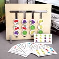 thumbnail image 1 of RYRDWP Clearance Kids’ Fruit-Themed Logic Chess Game – Educational Strategy Puzzle Toy for Children’s Critical Thinking & Problem-Solving Skills, 1 of 6