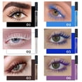 thumbnail image 3 of Máscara de pestañas de colores, resistente al agua, 6 unidades por juego, negro, blanco, marrón, azul, morado, para maquillaje de ojos de mujer oso de fresa  Electrónica, 3 of 4