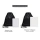 thumbnail image 2 of Bolsillo Neto Fútbol Sports Basketball Mesh Drawstring Portable Gran Capacidad Mochila Ligera Viajes, 2 of 9