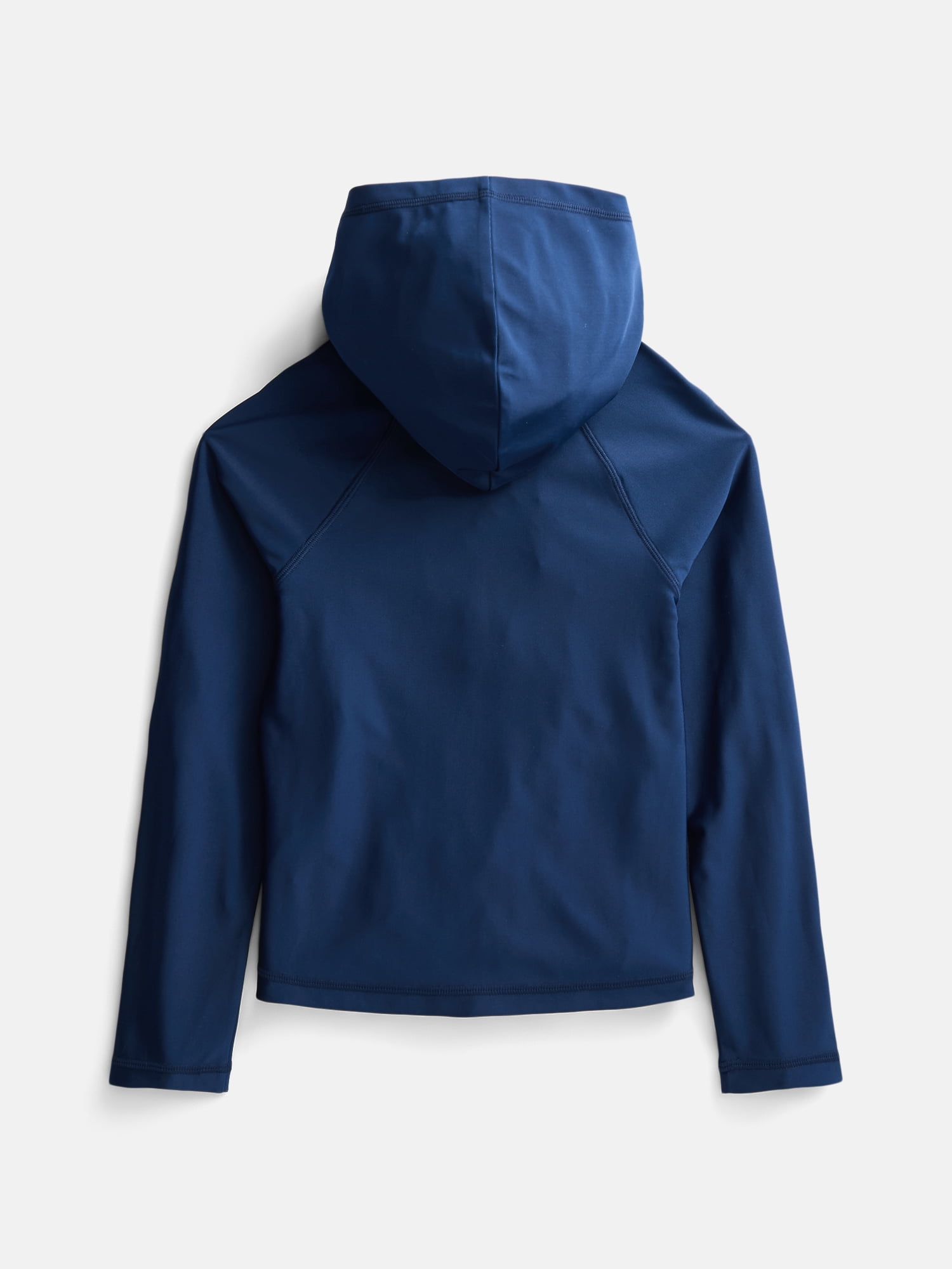 Wonder Nation Boys Hooded Rash Guard with Long Sleeves, Sizes 4-18 & Husky