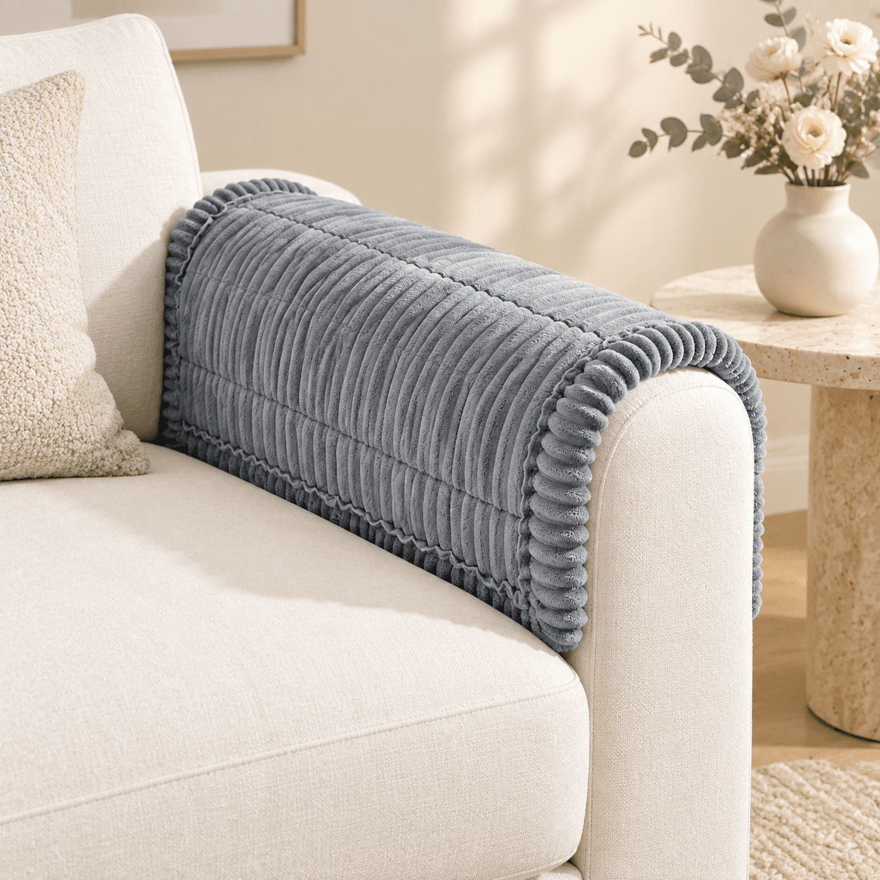 Couch Arm Covers Washable Armrest Protectors Chair Set Of 2