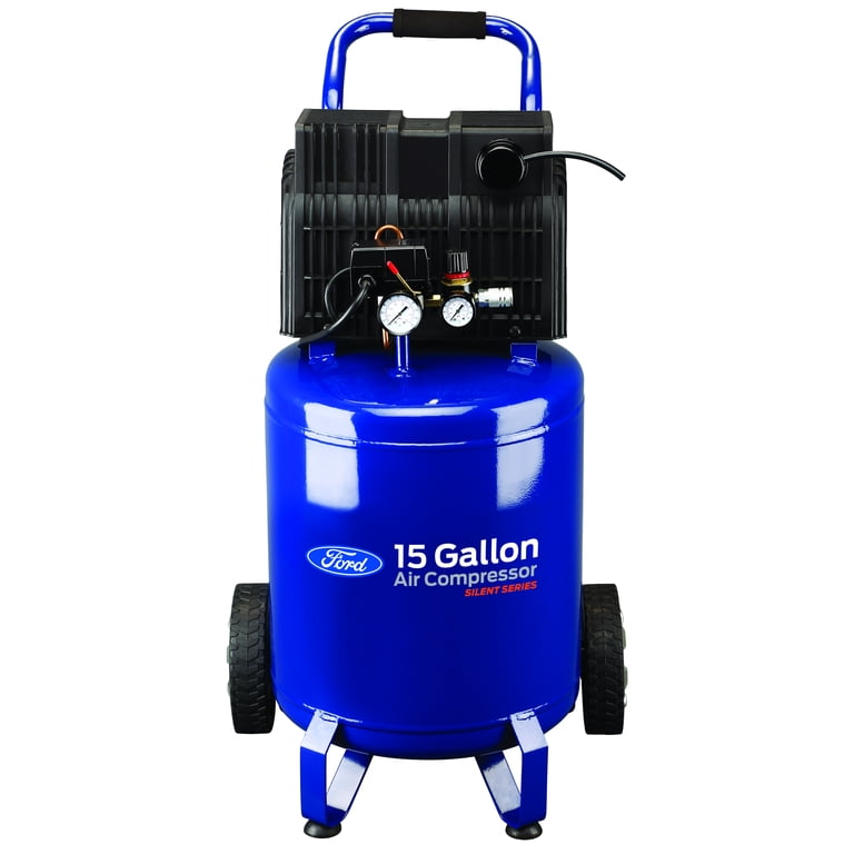 Ford 15 Gallon Silent Series Quiet Oil-Free Air Compressor, FCE6150QV Ford 15 Gallon Silent Series Quiet Oil-Free Air Compressor, FCE6150QV