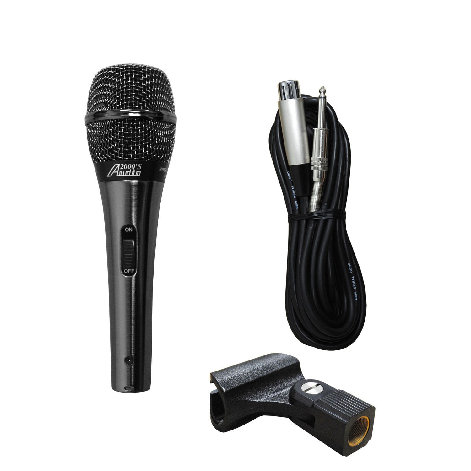 Audio2000s APM175 Dynamic Microphone With 20 feet Cable 