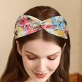 thumbnail image 4 of Attaches Cheveux Bandeaux Mode Tissu Bandeau Croisé Yoga Course Sport Bandeau, 4 of 4