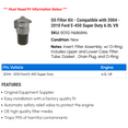 thumbnail image 2 of Oil Filter Kit - Compatible with 2004 - 2010 Ford E-450 Super Duty 6.0L V8 2005 2006 2007 2008 2009, 2 of 2